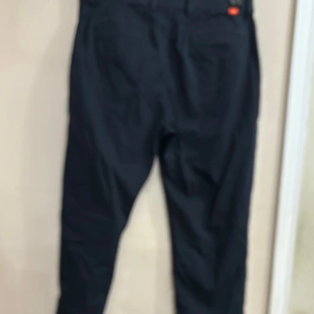 Nike Black Chinos Straight Leg Cotton Blend